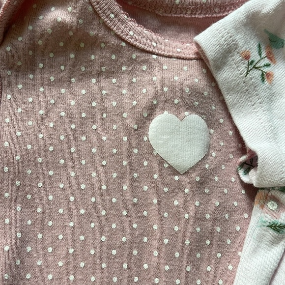 3M✨Set of 5 Carter’s Girls Onesies 3 months - Picture 6 of 8